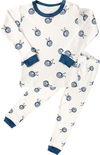 Pima  Pajama Set- Monkey